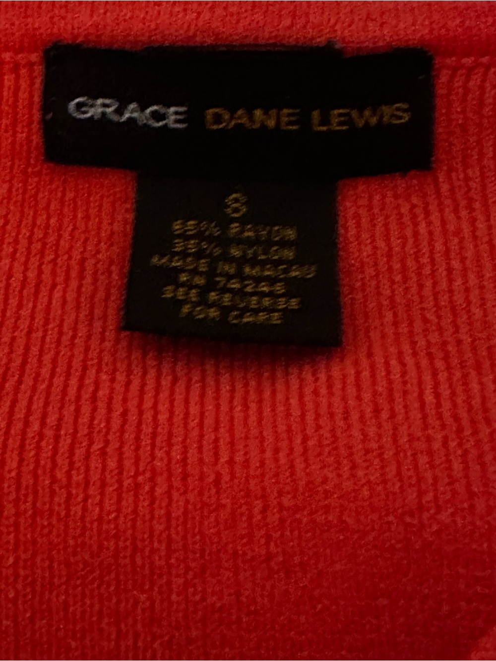 Grace Dane Lewis Ruffle-Trim Cardigan - Picture 3 of 3